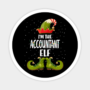 Im The Accountant Lf Shirt Matching Christmas Magnet